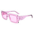 Longchamp Sonnenbrille mit mehrfarbigen Einsätzen