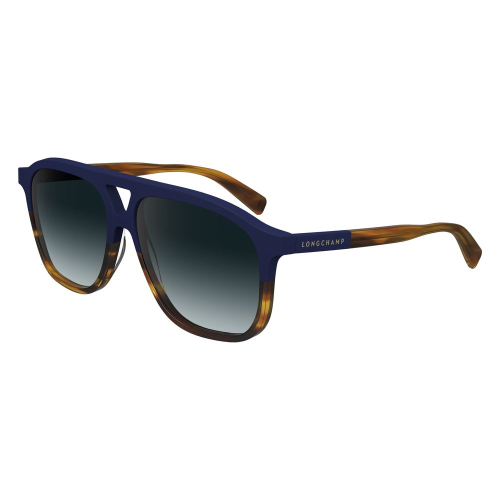 Longchamp Blaue Sonnenbrille aus Acetat