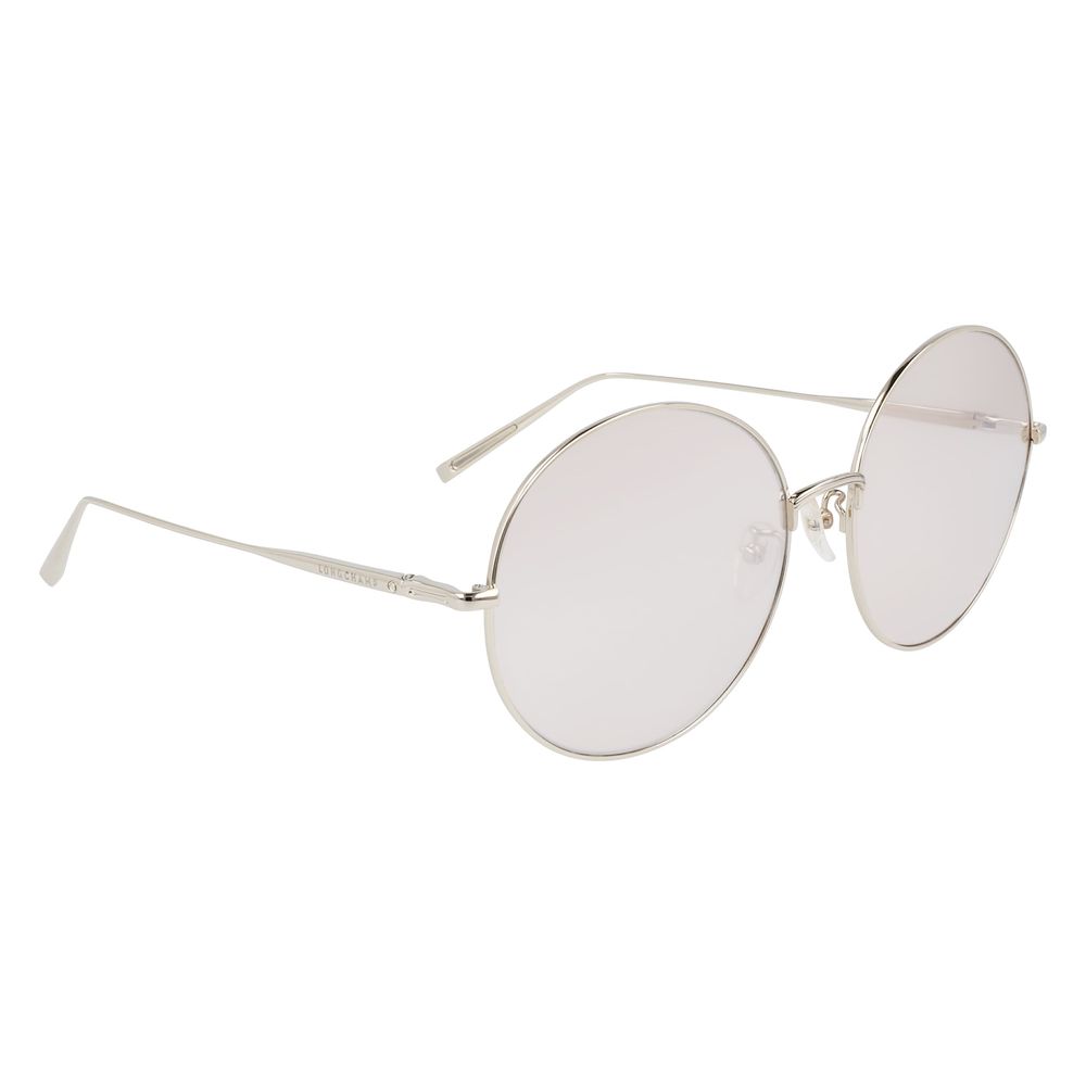 Longchamp Goldene Metall-Sonnenbrille