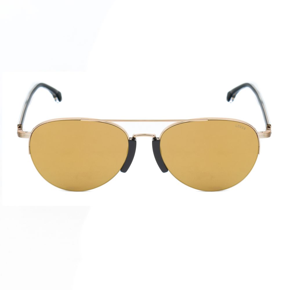 Lozza Metall-Sonnenbrille in Gold