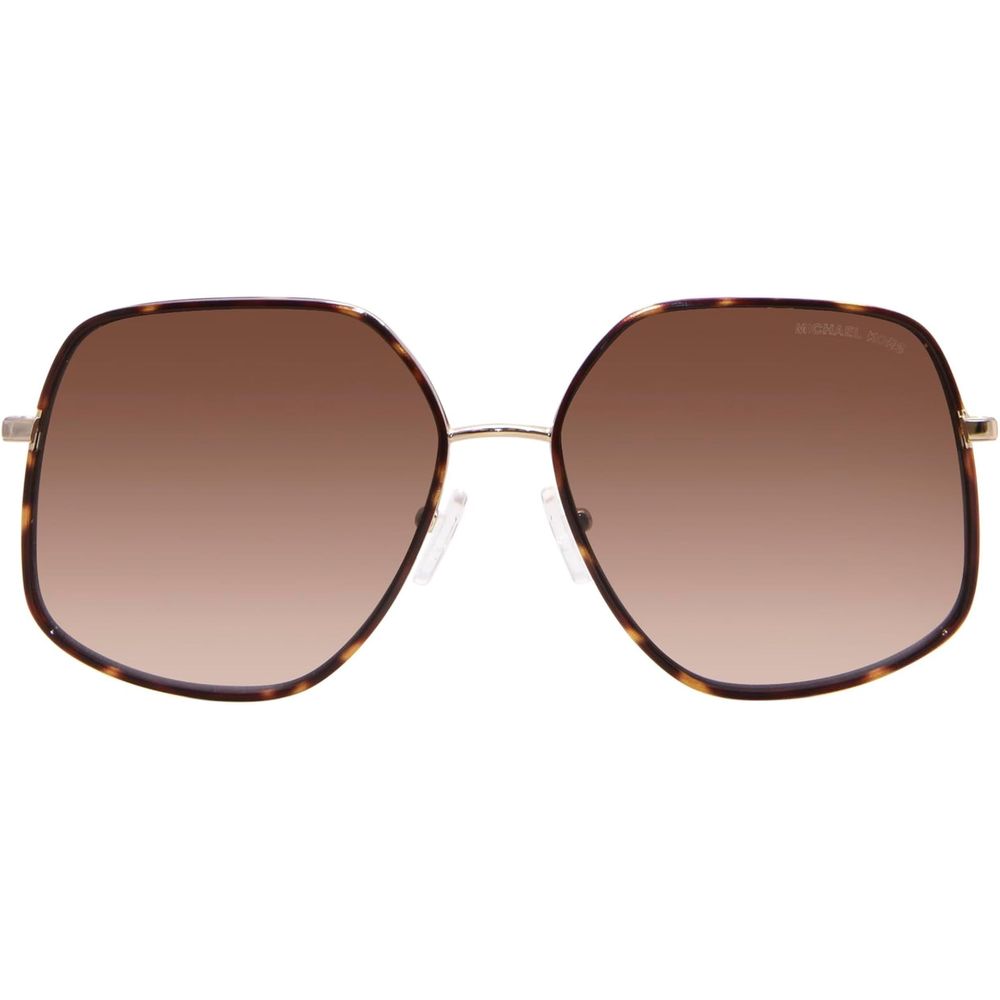 Michael Kors Goldene Metall-Sonnenbrille