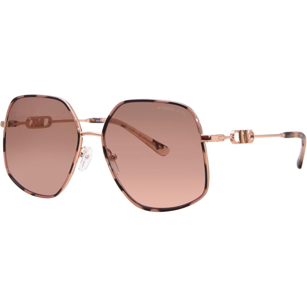 Michael Kors Goldene Metall-Sonnenbrille