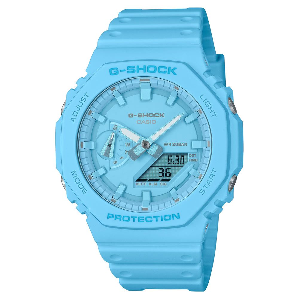Casio Blaue Sportuhr aus Harz