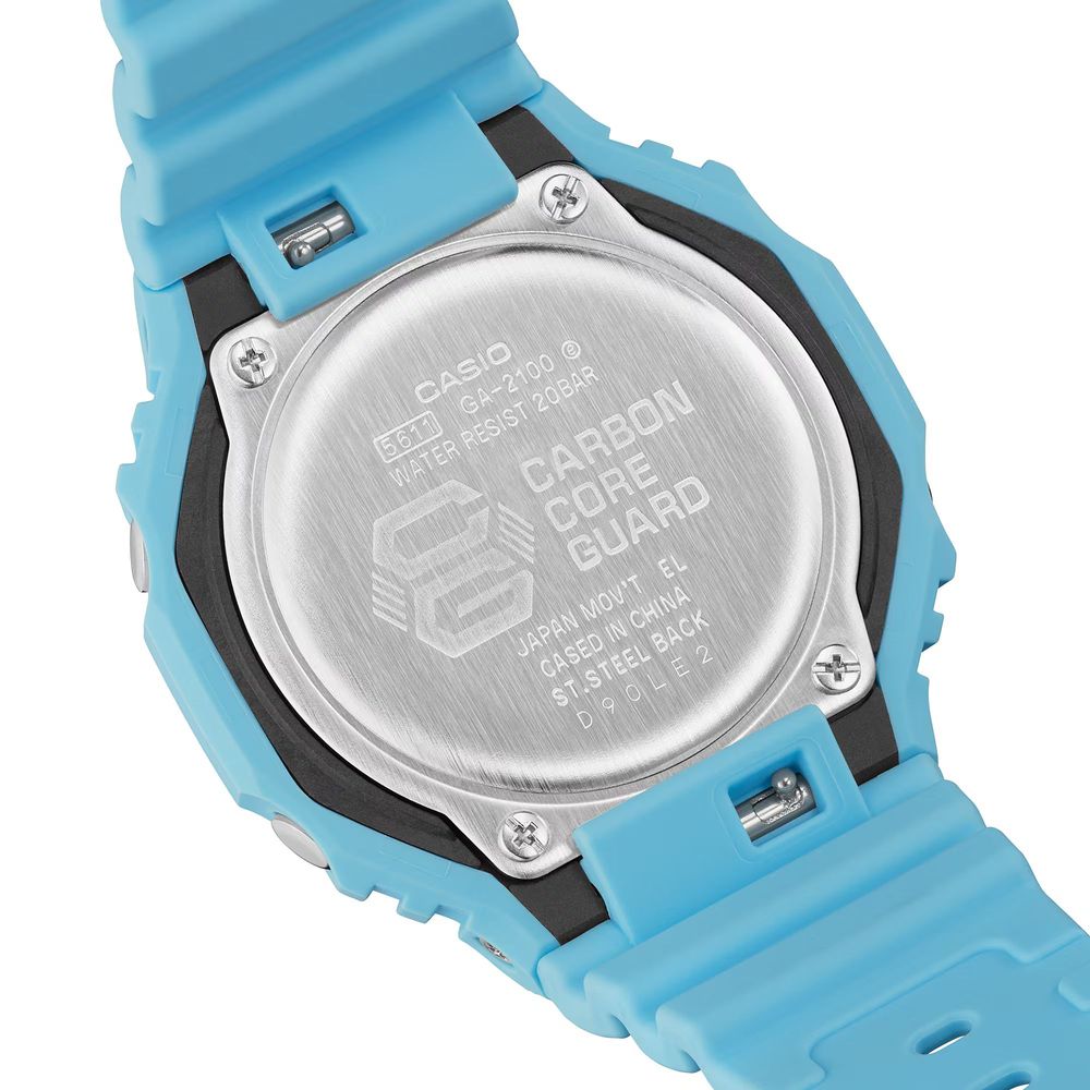 Casio Blaue Sportuhr aus Harz