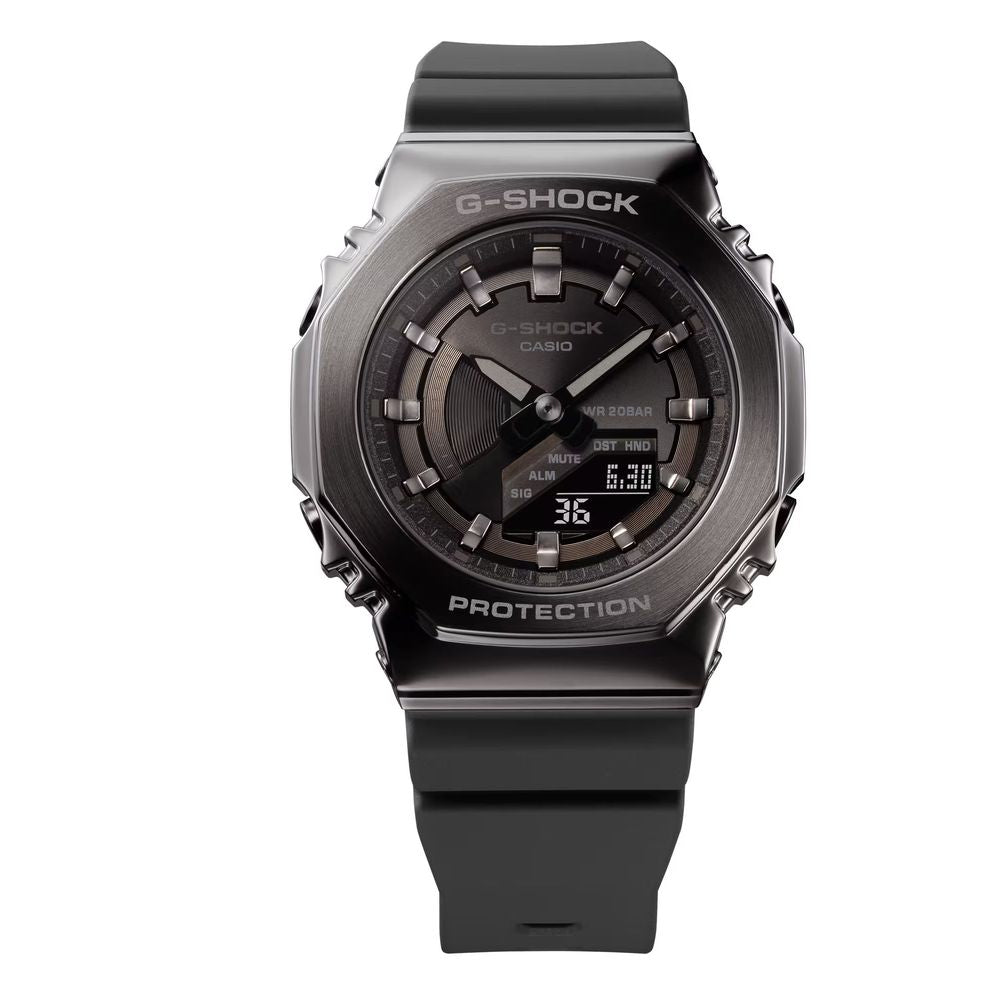 Casio Schwarze Sportuhr aus Harz