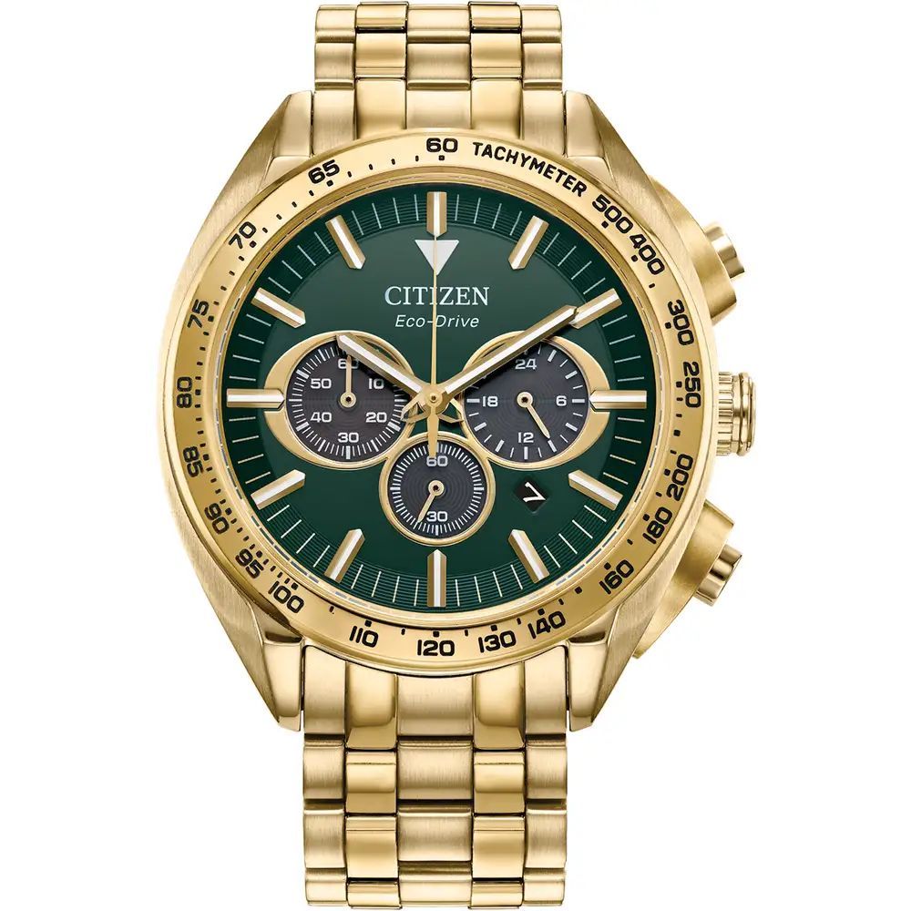 Citizen Goldene Edelstahl-Dress-Watch