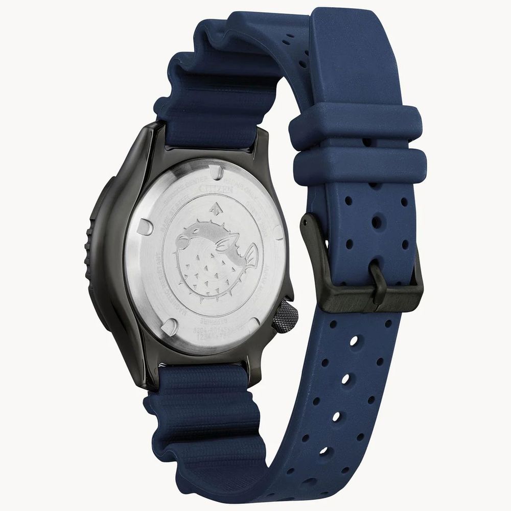 Citizen Sportliche Polyethylenuhr in Blau