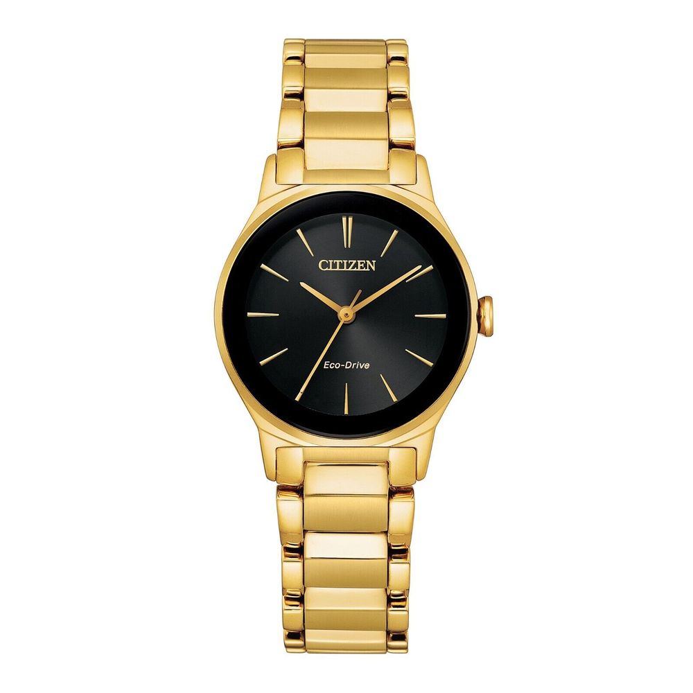 Citizen Goldene Edelstahl-Dress-Watch
