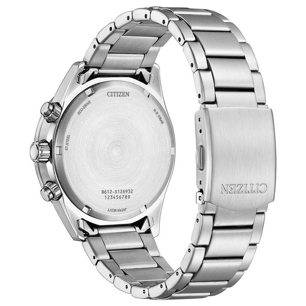 Citizen Sportliche Edelstahl-Armbanduhr in Grau