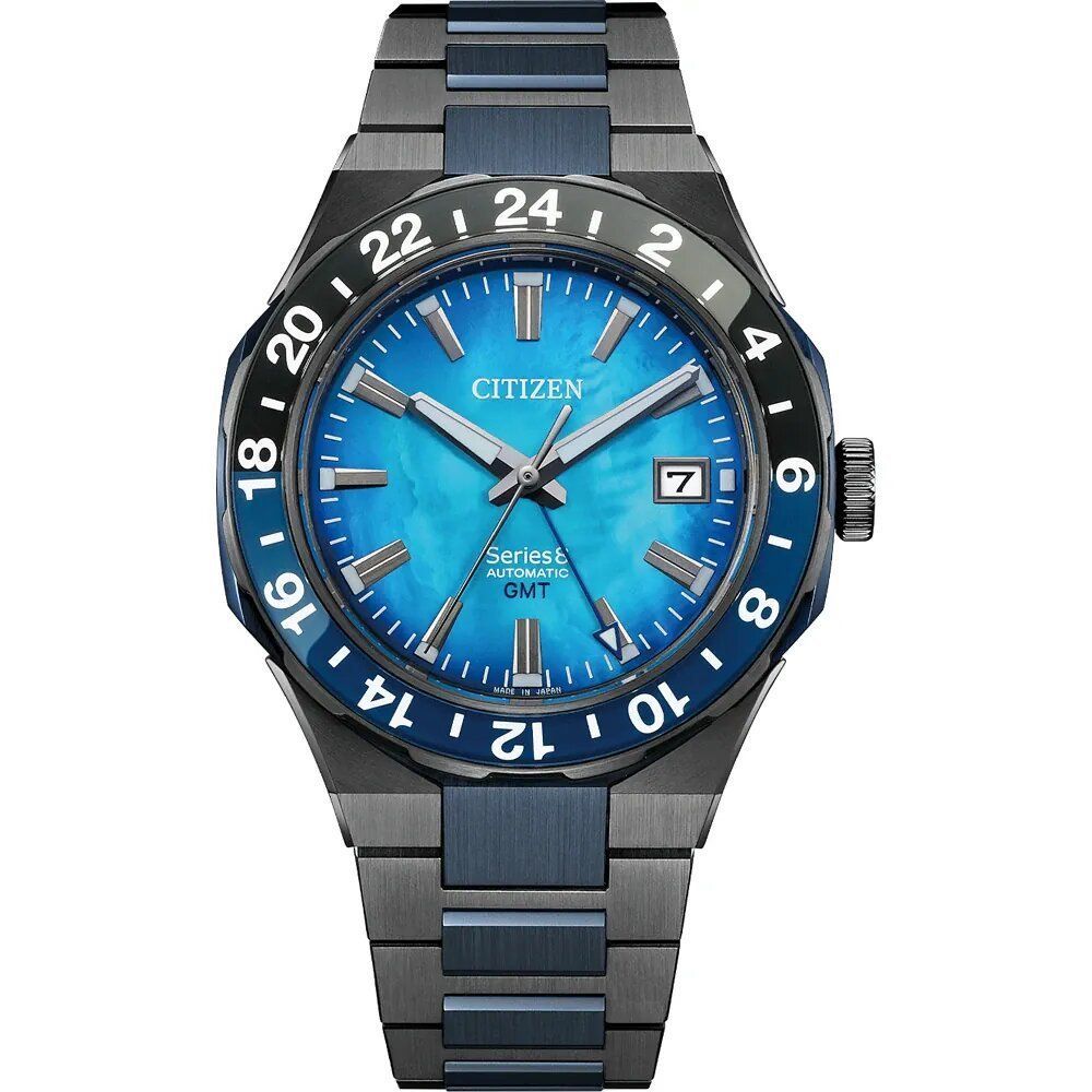 Citizen Sportliche Edelstahl-Armbanduhr in Grau