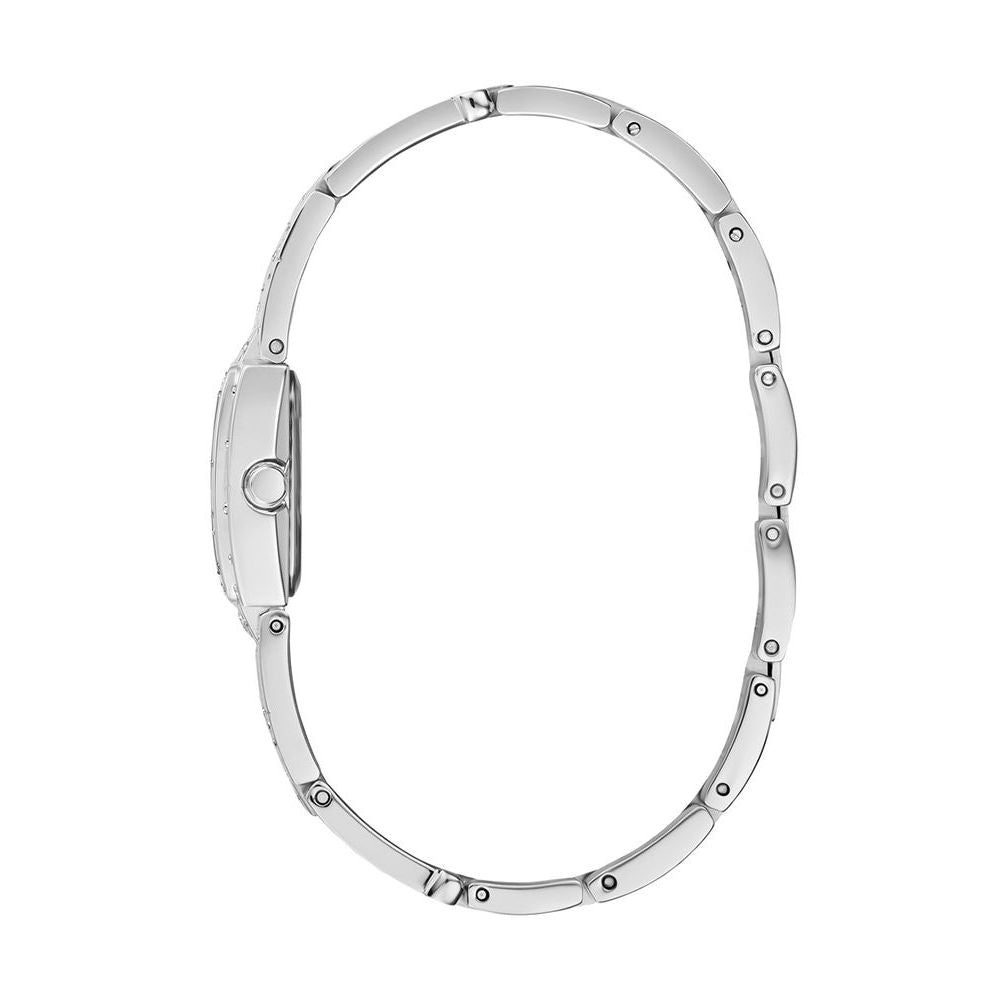 Guess Elegante Edelstahl-Armbanduhr in Grau