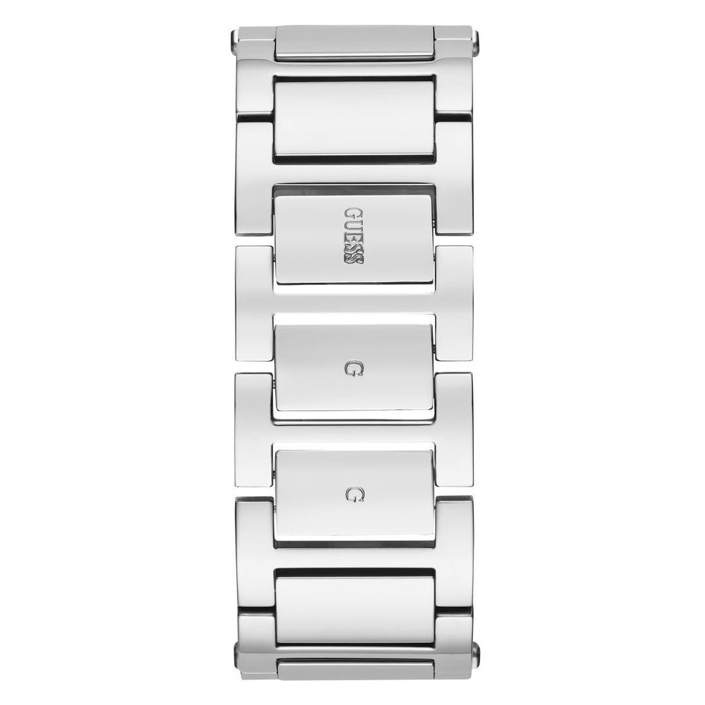 Guess Elegante Edelstahl-Armbanduhr in Grau