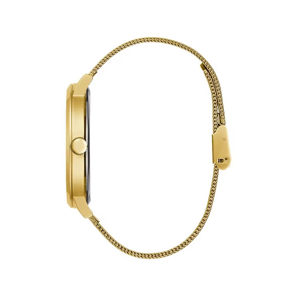 Guess Goldene Edelstahl-Dress-Watch