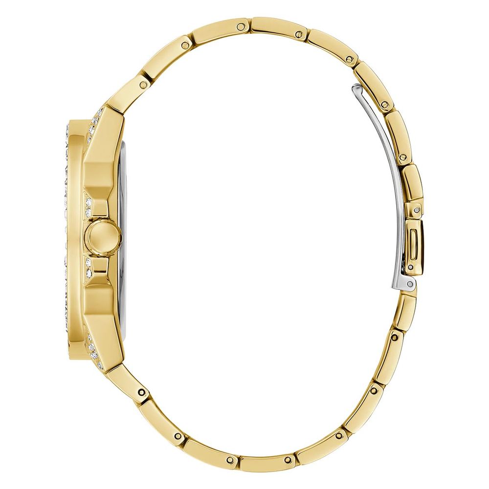 Guess Goldene Edelstahl-Dress-Watch