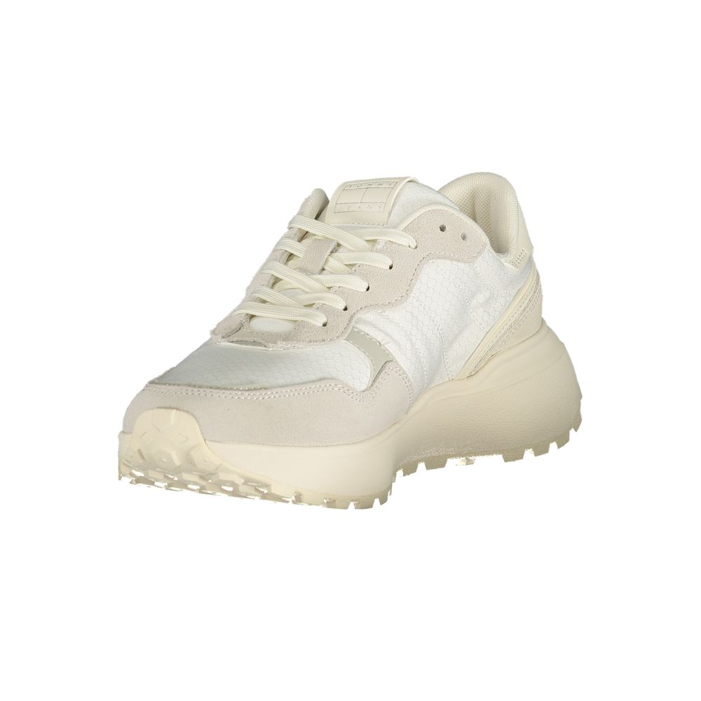 Tommy Hilfiger Weißer Polyester-Sneaker