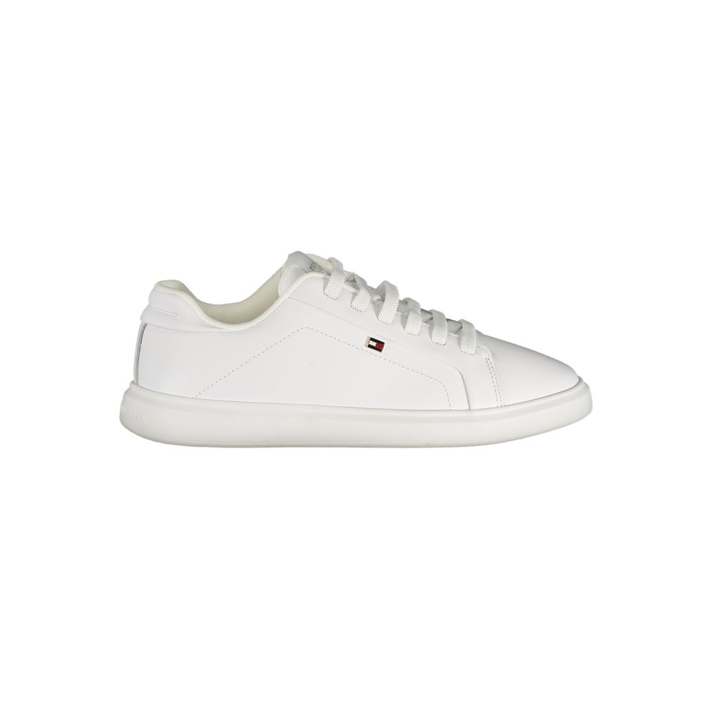 Tommy Hilfiger Weißer Polyester-Sneaker