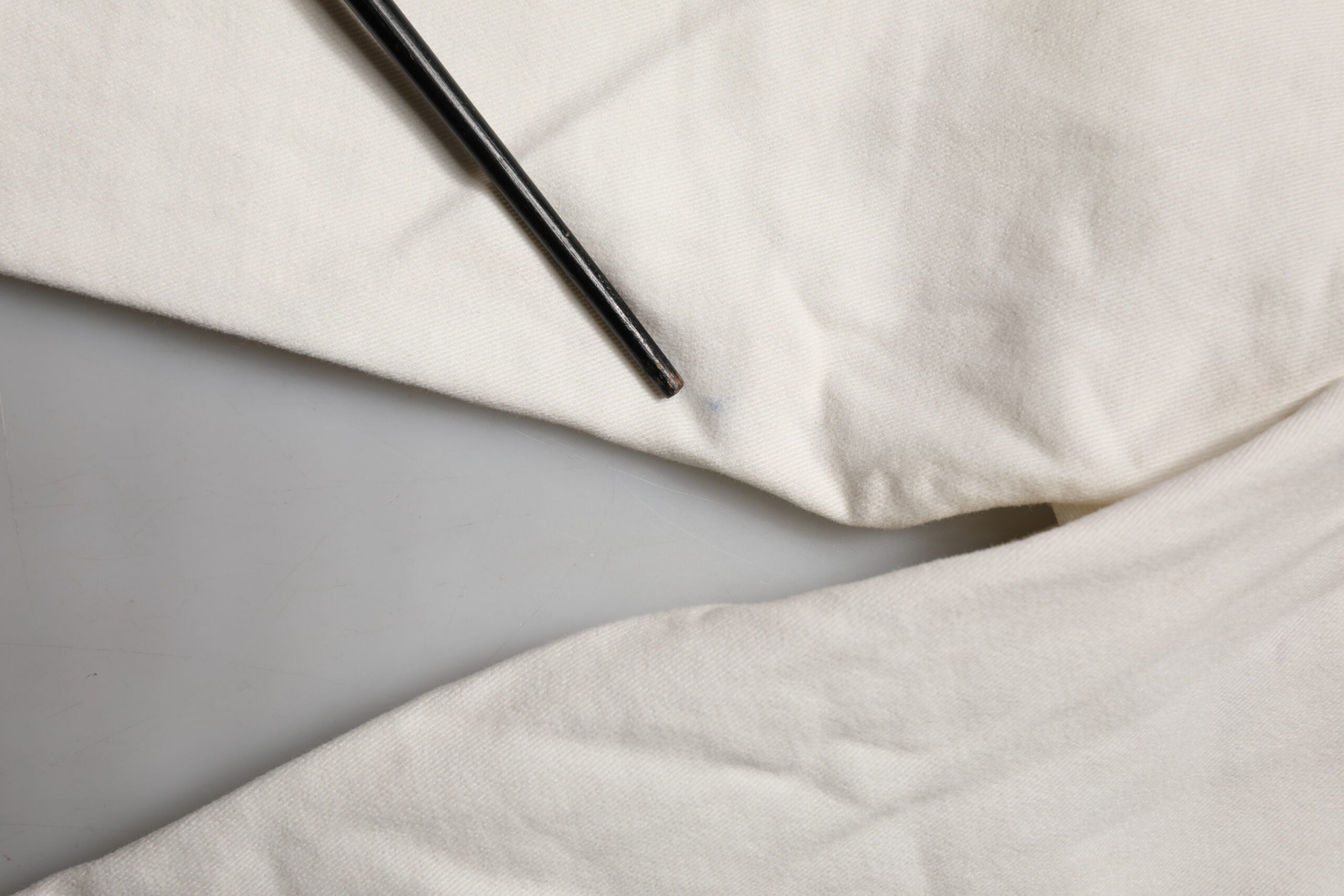 Daniele Alessandrini Weiße Baumwoll-Chino mit geradem Schnitt