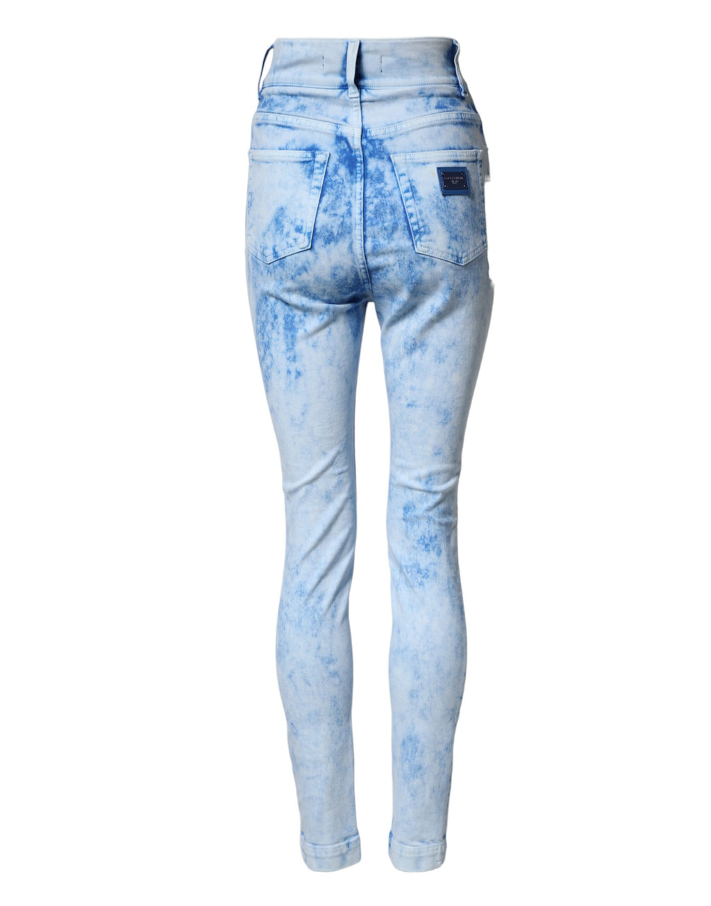 Dolce & Gabbana Hellblaue High-Waist Skinny-Jeans
