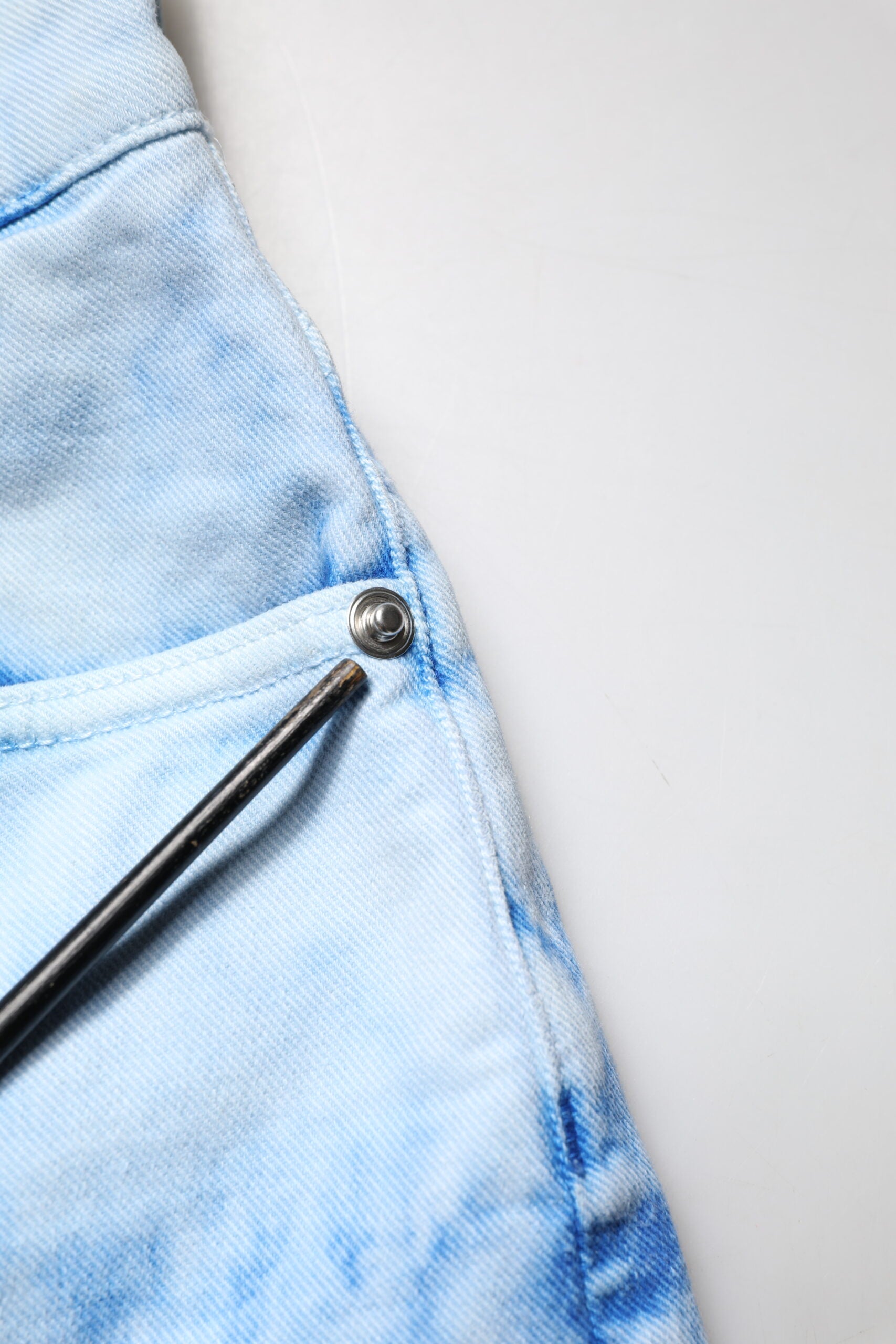 Dolce & Gabbana Hellblaue High-Waist Skinny-Jeans