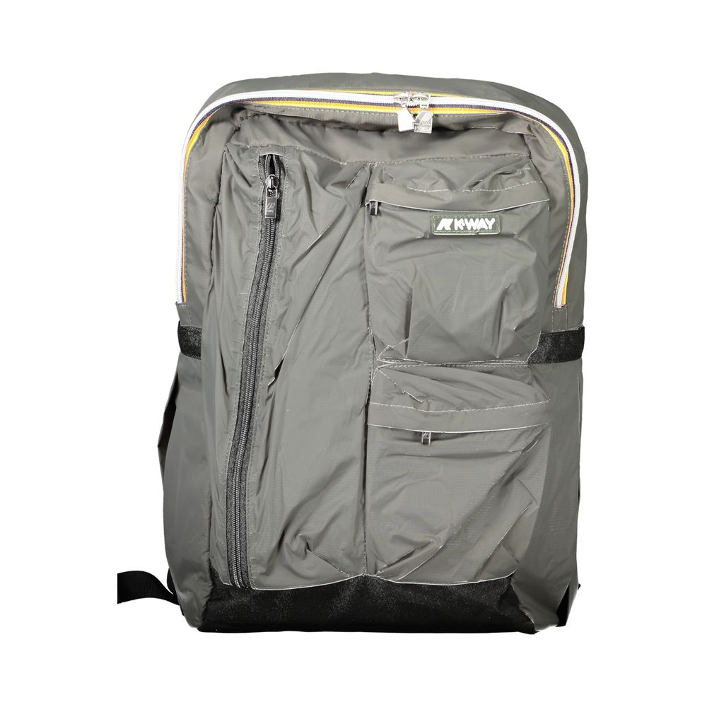 K-WAY Grüner Polyamid-Rucksack
