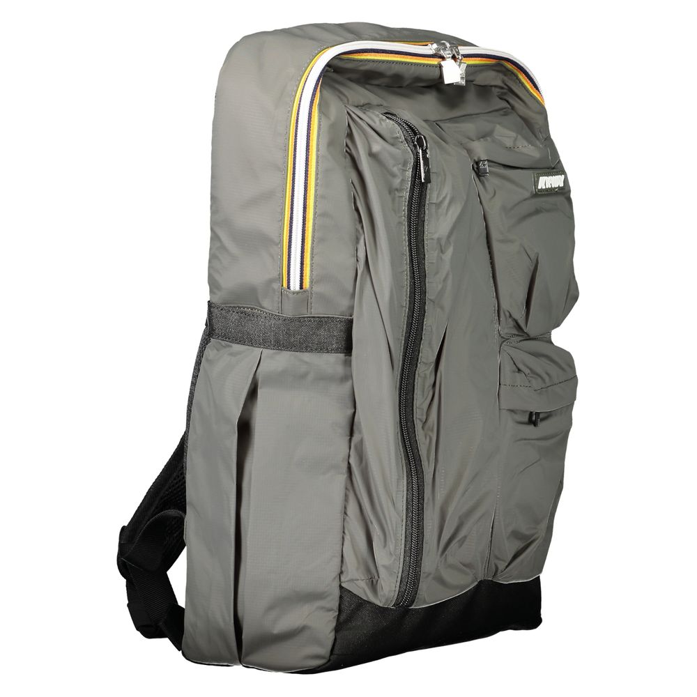 K-WAY Grüner Polyamid-Rucksack