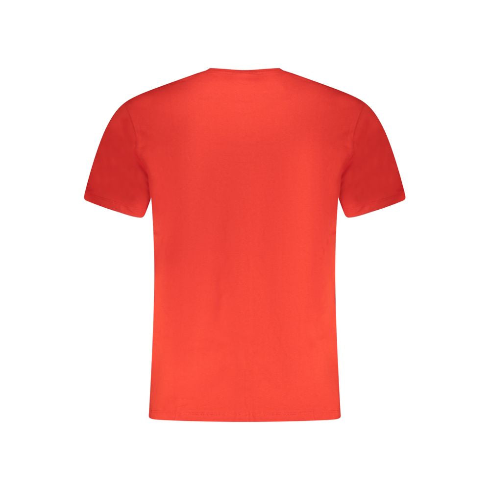 Calvin Klein Rotes Baumwoll-T-Shirt