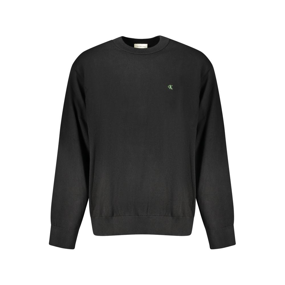 Calvin Klein Schwarzer Baumwollpullover