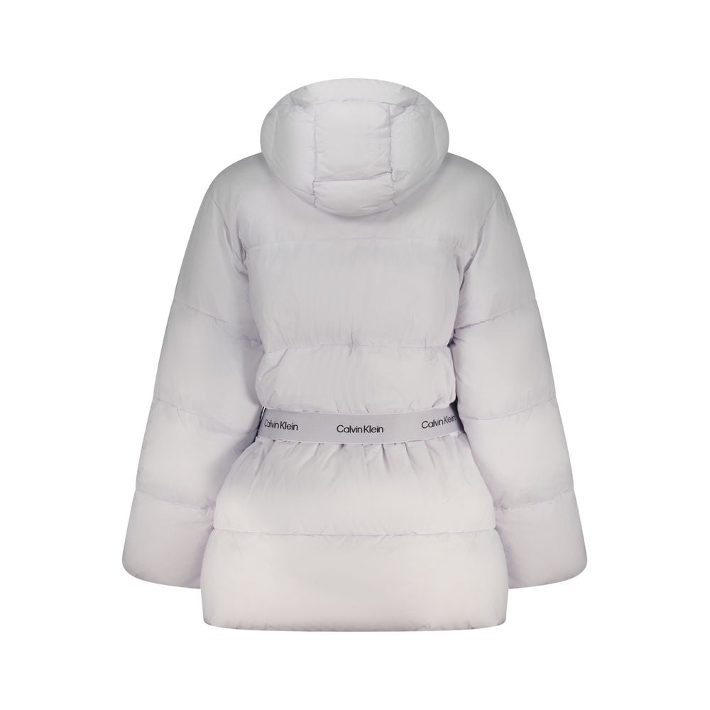 Calvin Klein Lila Nylon-Jacken & Mäntel