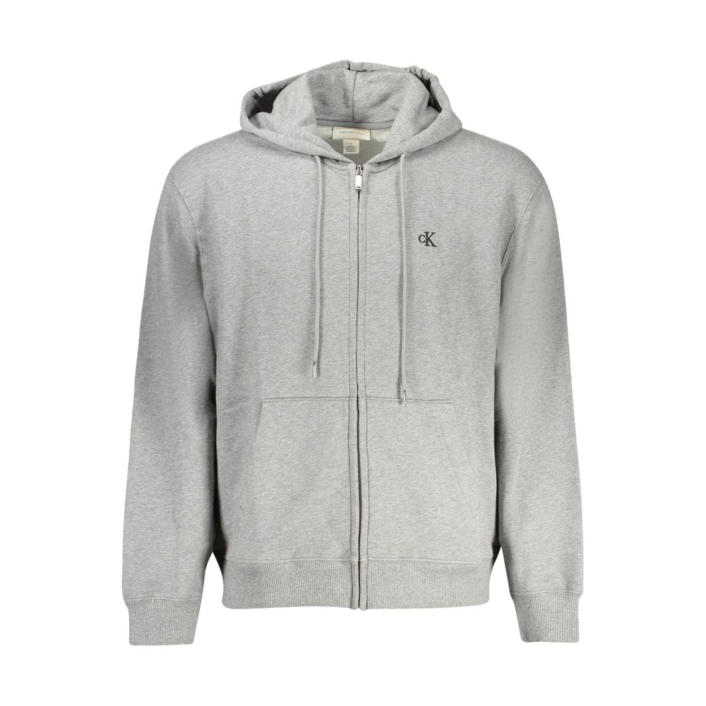 Calvin Klein Grauer Baumwoll-Sweatshirt