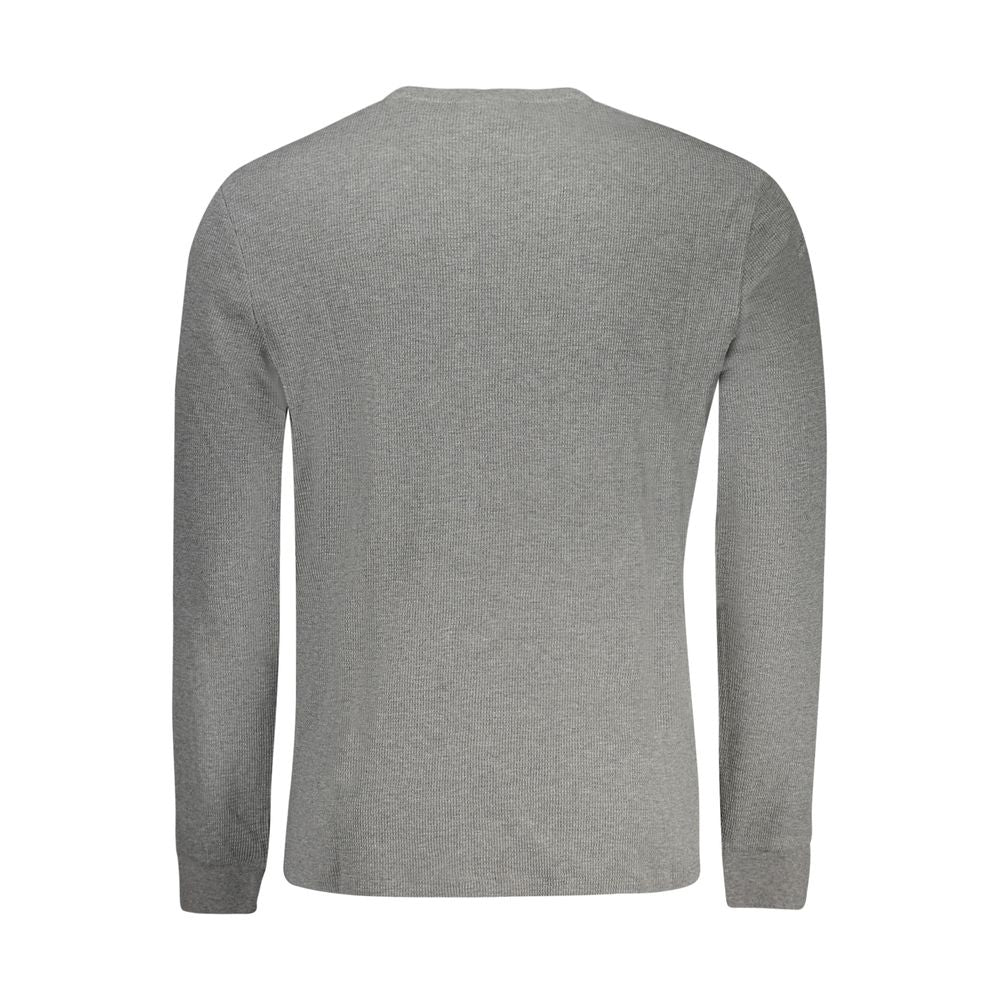 Calvin Klein Grauer Baumwoll-Pullover