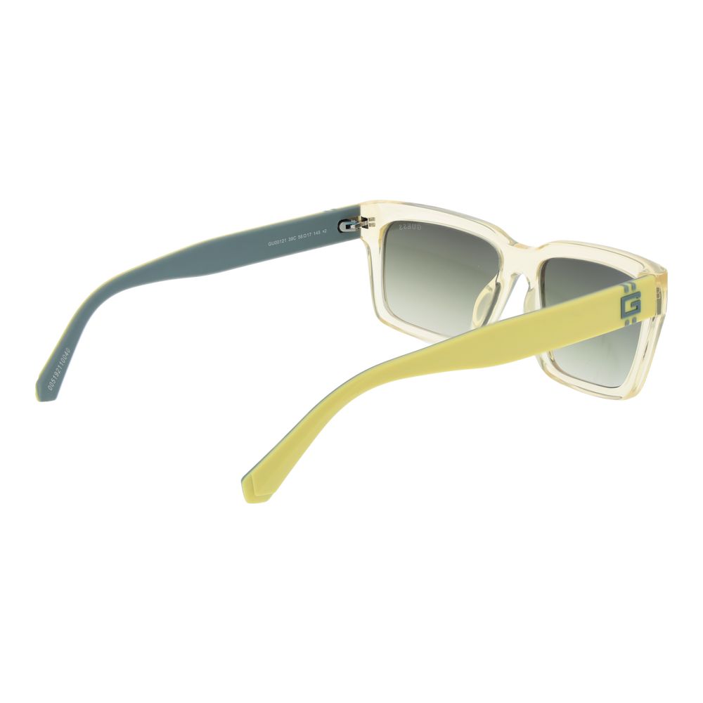 Guess Gelbe Sonnenbrille aus Edelstahl