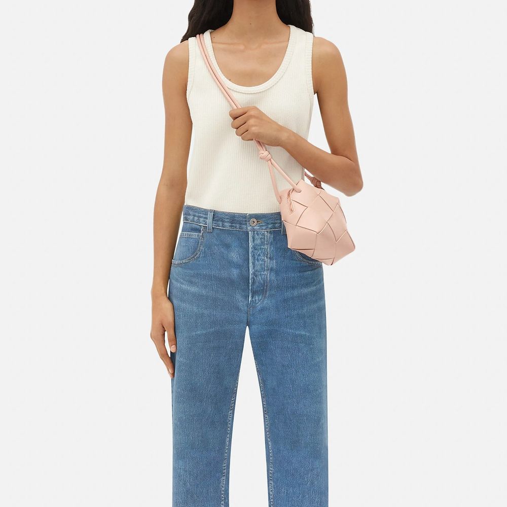 Bottega Veneta Bunte Lammleder-Umhängetasche