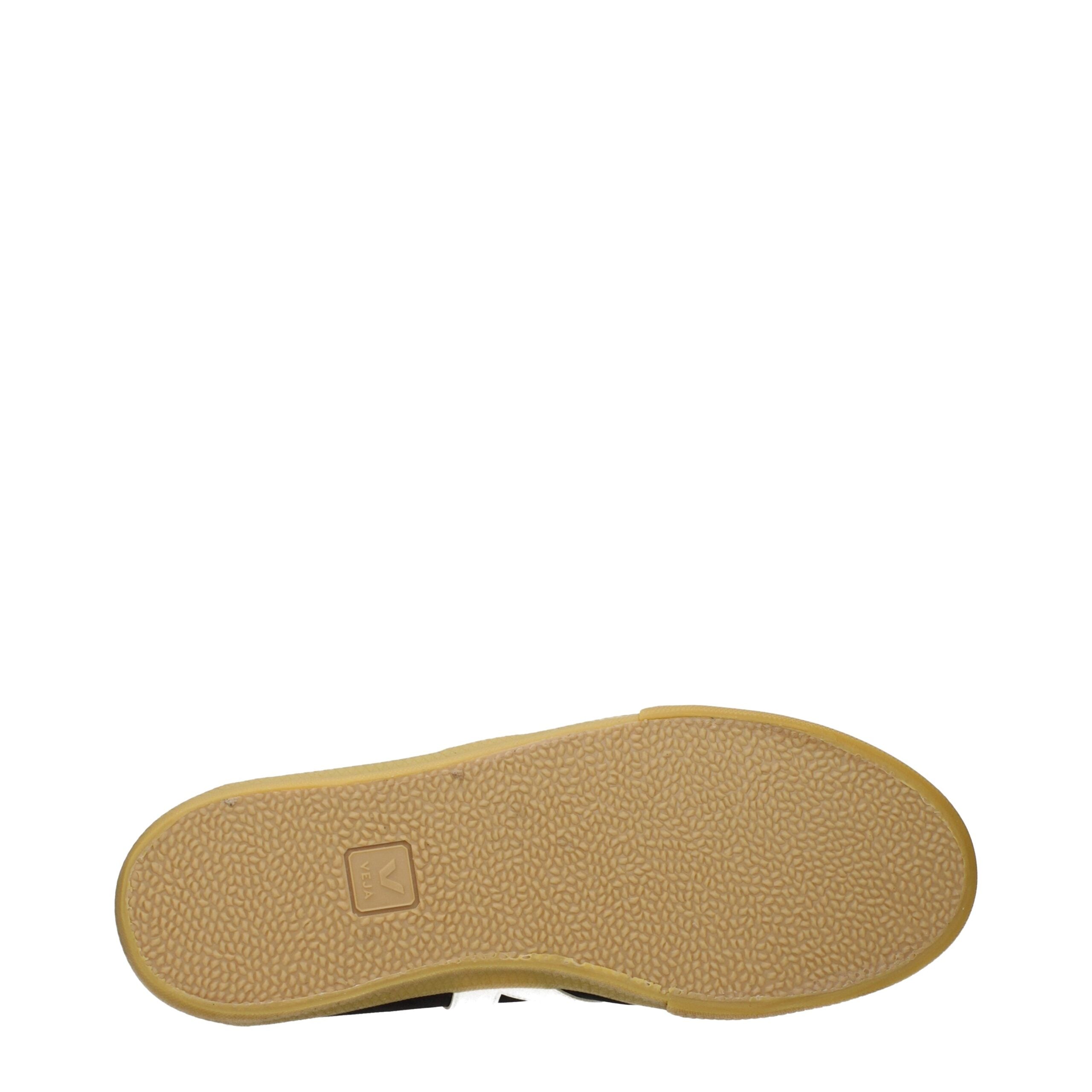 Veja Schwarze Leder-Sneakers mit niedrigem Schaft