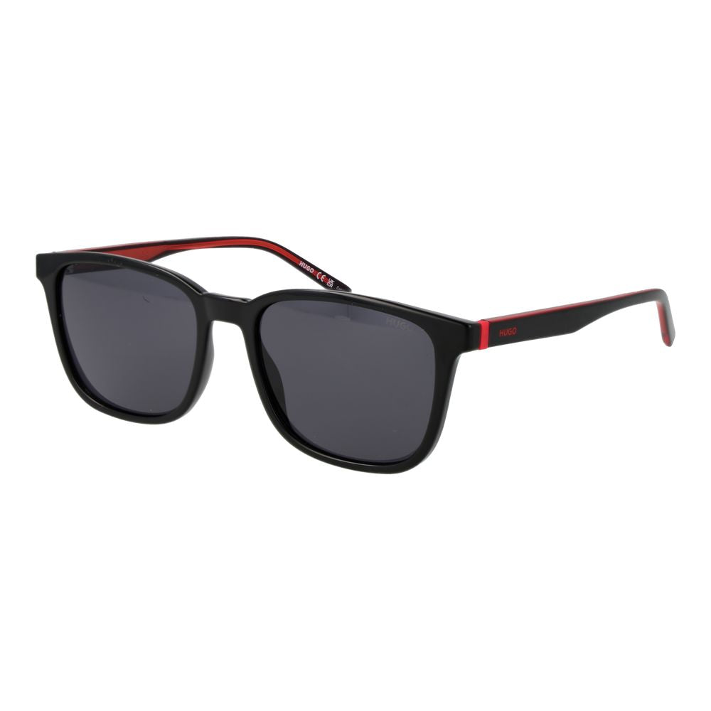 Hugo Boss Sonnenbrille aus schwarzem Edelstahl