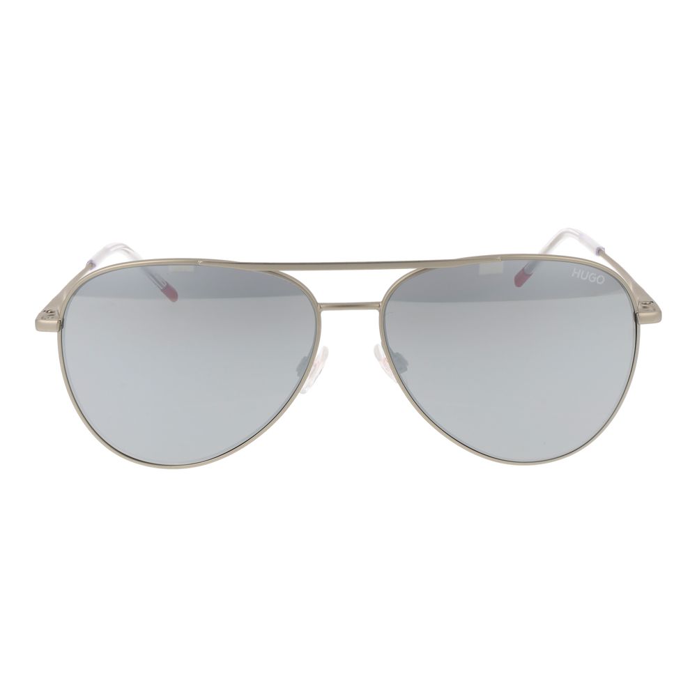 Hugo Boss Silberne Metall-Sonnenbrille