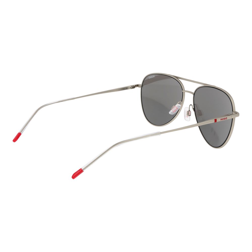 Hugo Boss Silberne Metall-Sonnenbrille
