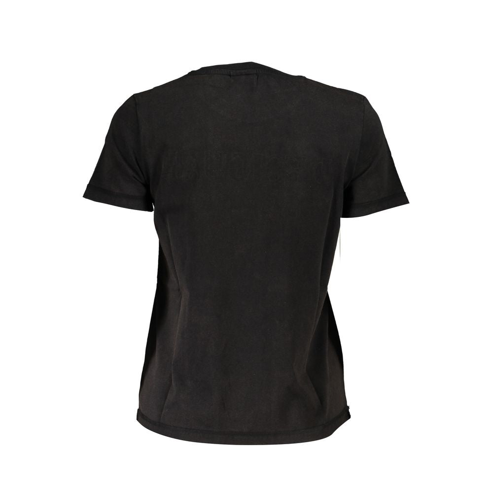 Desigual Baumwoll-T-Shirt in Schwarz
