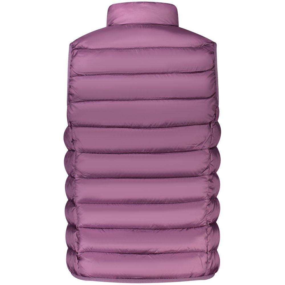 Norway 1963 Ärmellose Polyamid-Jacke in Violett
