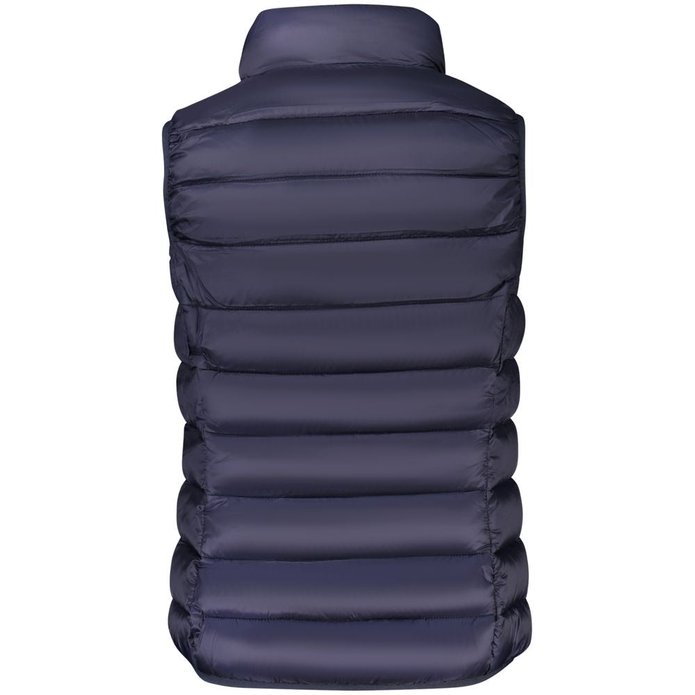 Norway 1963 Ärmellose Polyamid-Jacke in Blau