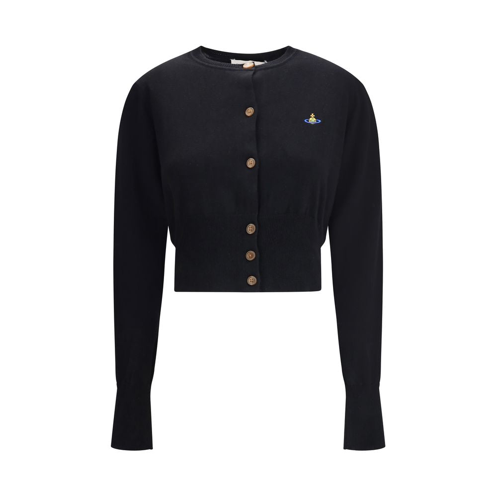 Vivienne Westwood Schwarzer Baumwoll-Cardigan