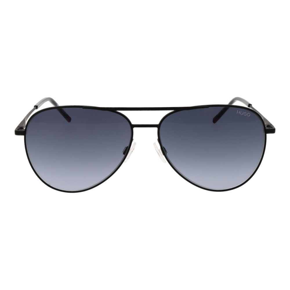 Hugo Boss Metall-Sonnenbrille in Schwarz