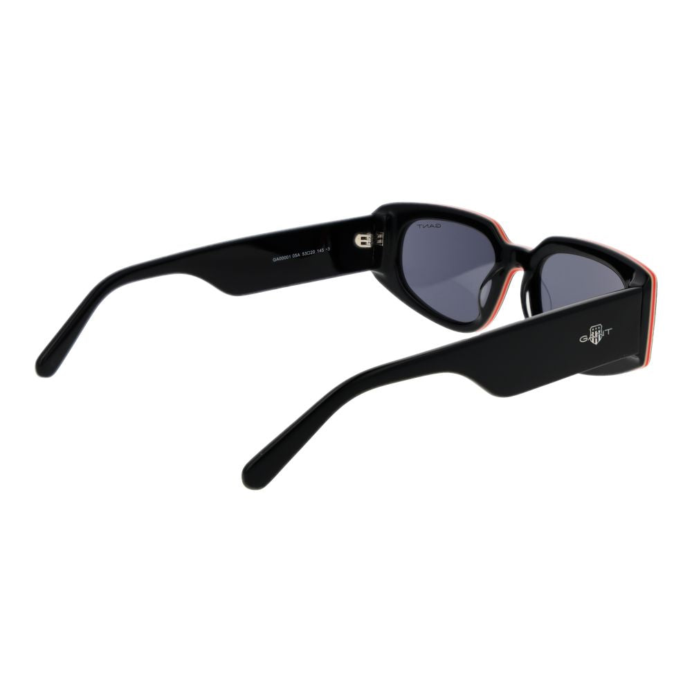 Gant Schwarze Sonnenbrille aus Acetat