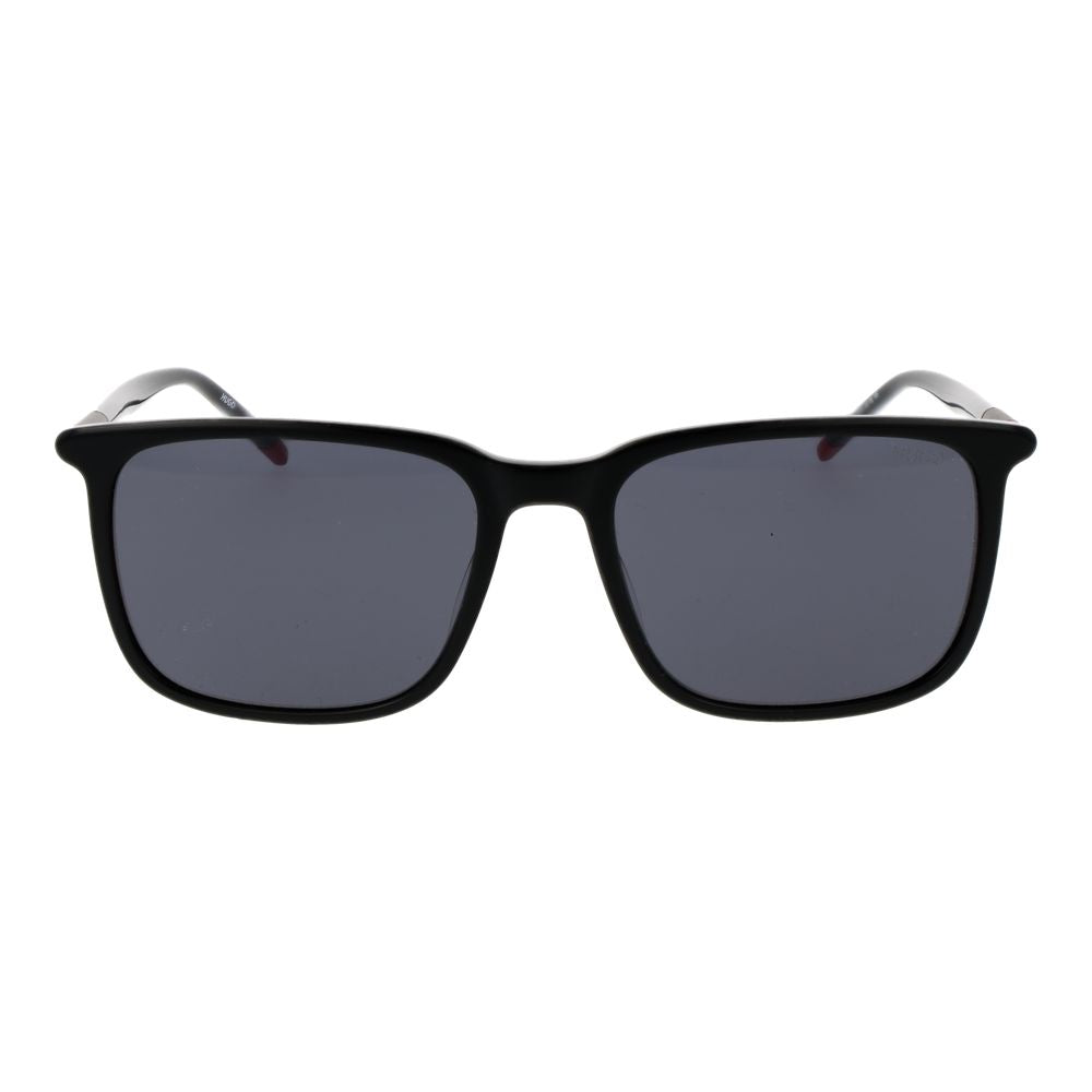 Hugo Boss Schwarze Sonnenbrille aus Acetat
