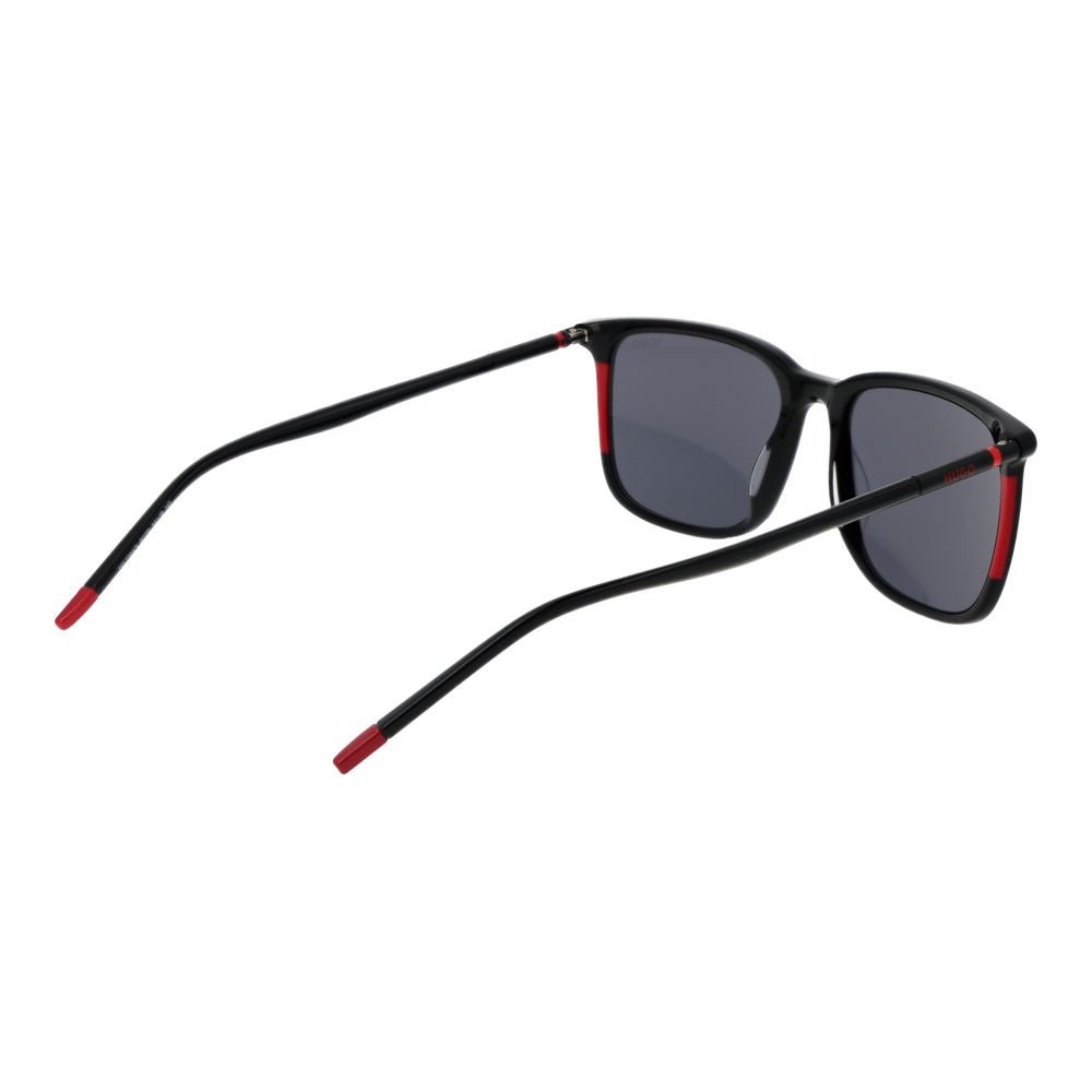 Hugo Boss Schwarze Sonnenbrille aus Acetat
