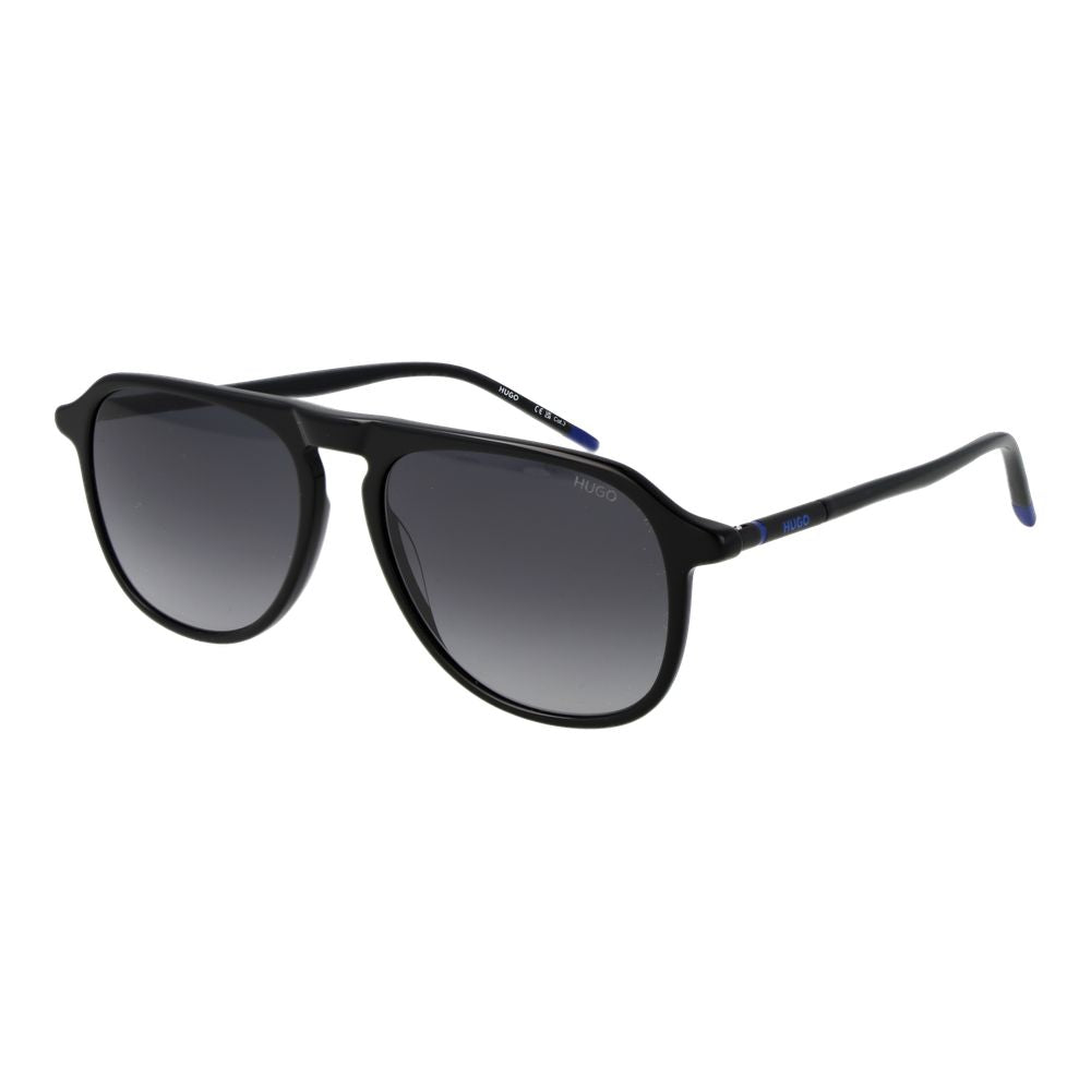 Hugo Boss Schwarze Sonnenbrille aus Acetat