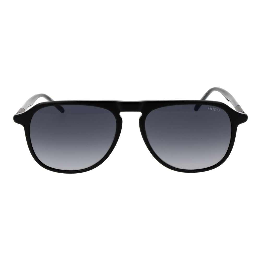 Hugo Boss Schwarze Sonnenbrille aus Acetat
