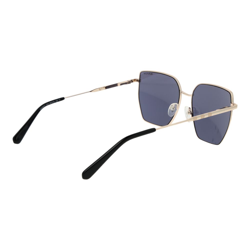 Gant Goldene Metall-Sonnenbrille