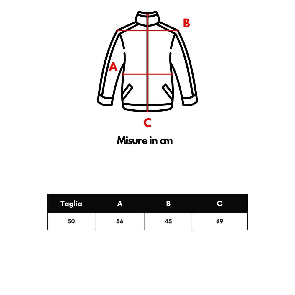 Gran Sasso Weiße Wolljacke in voller Länge