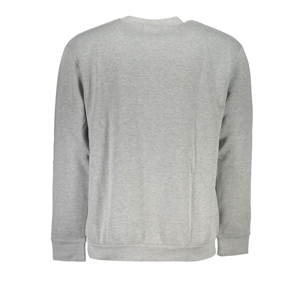 Cavalli Class Graues Baumwoll-Sweatshirt