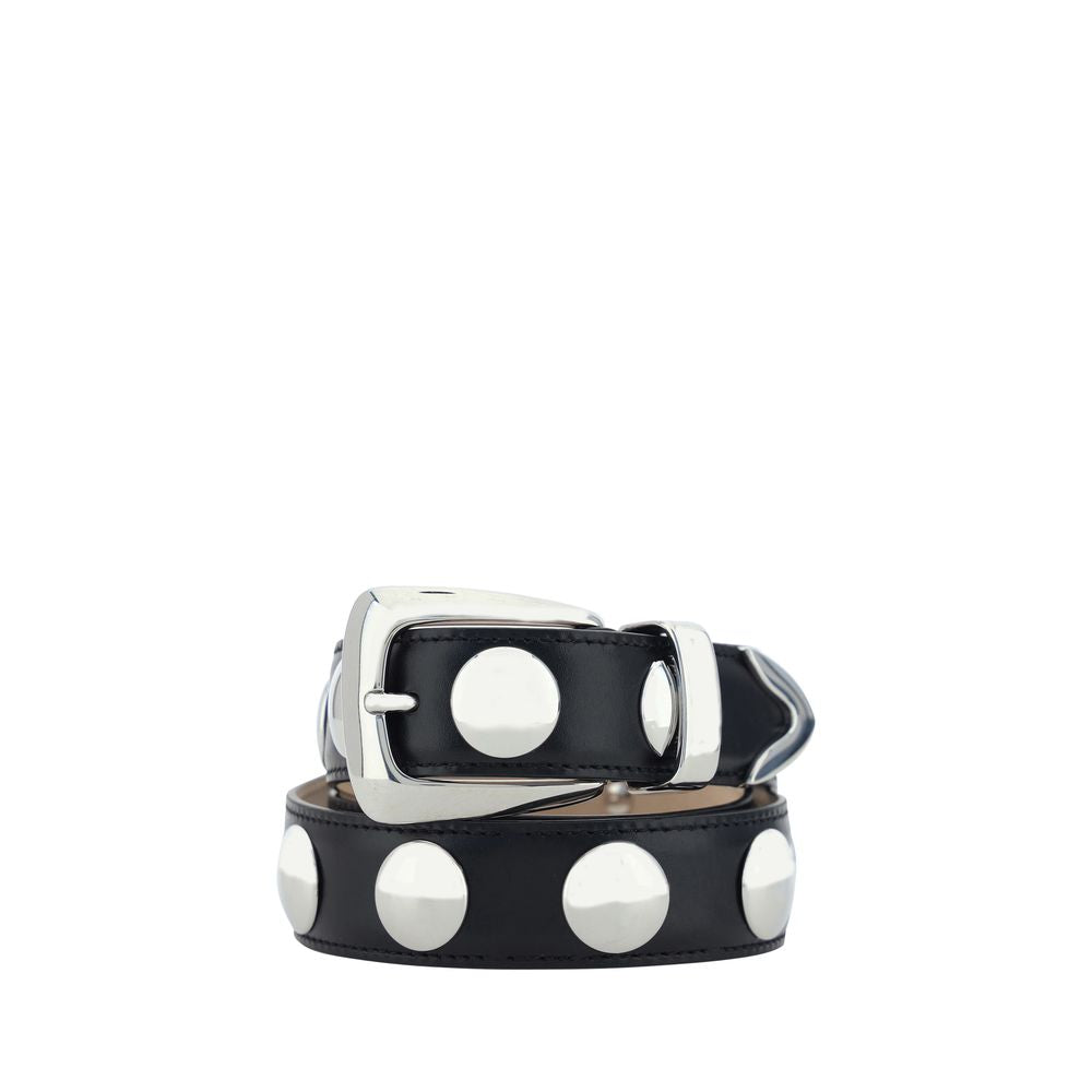 Khaite Schwarzer Gürtel aus Kalbshaut Bos Taurus